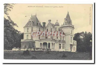 Roeillac (Charente) - Castelo de Lignières, lado Leste