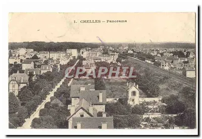 Chelles — Panorama — editor anônimo, n° de série 1