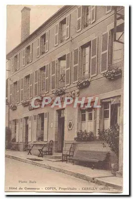 Hotel do Comércio — Cérilly (Allier) — Foto Baès
