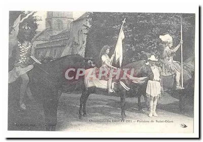 CPA Ostensions du DORaT 1911 PAroisse de Saint Ouen (reproduction)