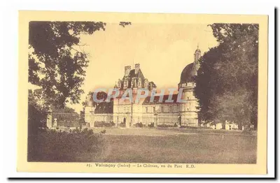 Valençay (Indre) — Zamek widziany z Parku R.D.