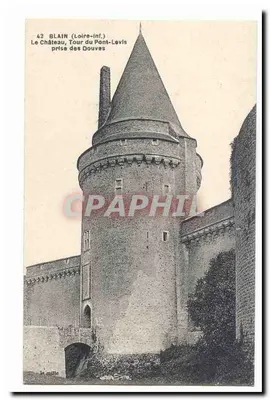 Blain (Loire-Inf.) — Zamek, Wieża Mostu-Levis — wydawca 'Le Mille' nr 42