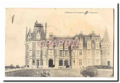 Castelo de Vouzéron perto de Vierzon — editor não identificado