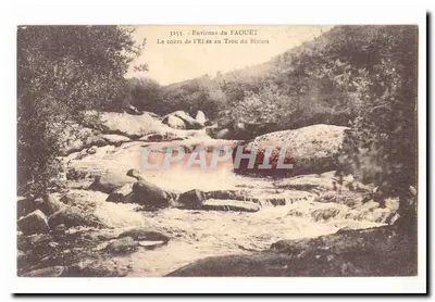 Arredores do FAOUET — O curso do Elée no Trou do Bintou — 3255