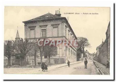 Clermont (Oise) — Palácio de Justiça — Coleção L. T.