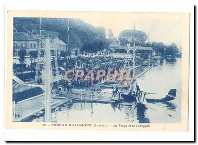 Persan-Beaumont (S.-e-O) — A Praia e o Escorregador
