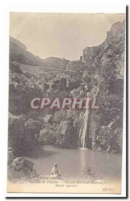 Em torno de Tlemcen — Cachoeira do Oued-Mefrouch, Bacia superior — ND Phot
