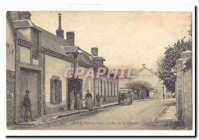 Jouy (Eure-et-Loir) — Rue de la Chapelle — Café Restaurant