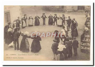 Carnac - Noce Bretonne dansant la Ridée — de Boisson, n°499