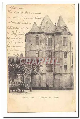Vic-sur-Aisne — Torres do castelo — L. Monnet editor, Vic-sur-Aisne (Aisne)