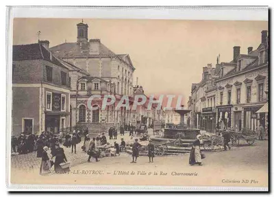 Nogent-le-Rotrou — Khách sạn thành phố & Đường Charronnerie — Bộ sưu tập ND Phot