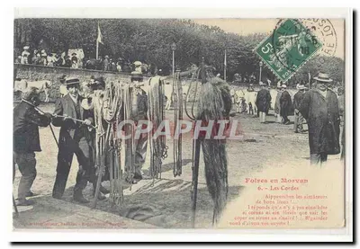 Feira no Morvan — As Cordas — Editor: N. Sarrat, Aligre, Saône-et-Loire