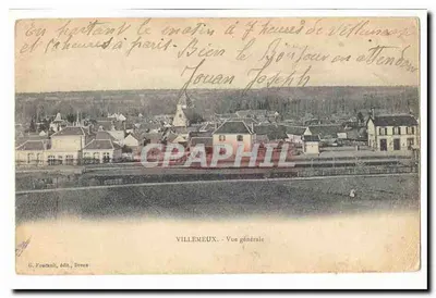 Villemeux — Vista geral — G. Fournault, editor, Dreux