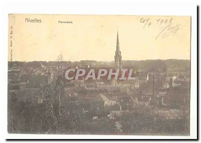 Nivelles — Panorama — Bruxelas, Série 76, N° 18