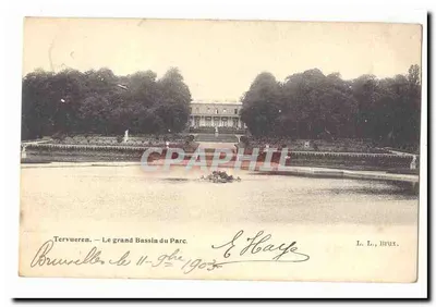 Tervueren — O grande Lago do Parque — L. L., Bruxelas