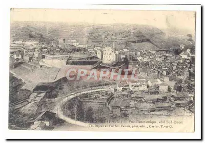 Gayluss-et-Gaillat — Vista panorâmica, lado Sul-Oeste — Th. Dejean e Vve Ad. Vaissié, fot.-edit.