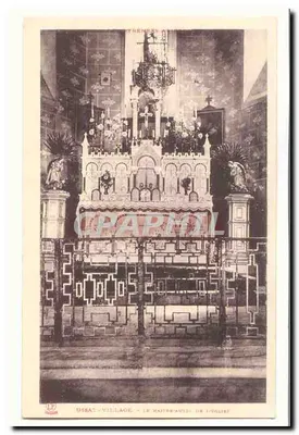Useat-Village — O maître-autel da igreja — Editor LF