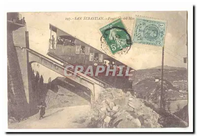 San Sebastián - Monte Tüneli - 1907