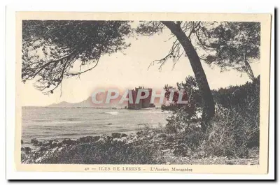 Wyspy Lérins — Stary Klasztor — wydawca nieodczytalny, nr serii 40