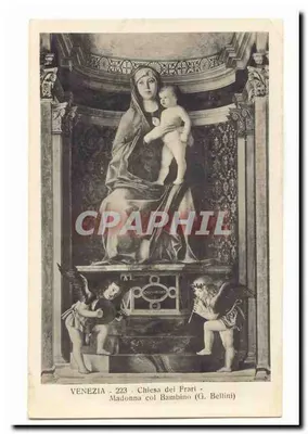 Madonna com o Menino — obra de G. Bellini — Igreja dos Frari, Veneza — n° 223