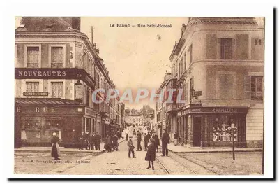 Le Blanc — Rue Saint-Honoré — K. Periaguin, fot.-édit. - Le Blanc