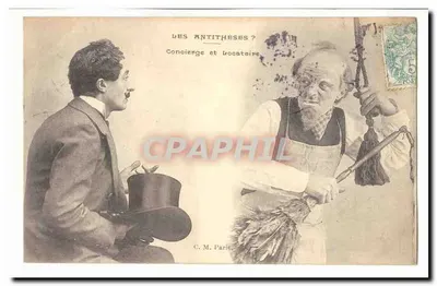 Concierge und Mieter — Die Antithesen? — C. M. Paris