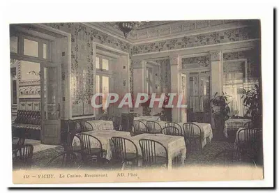 Vichy — Kasyno. Restauracja — ND. Fot. nr 418