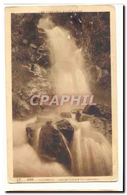 As Pirineus Ariégeois — Grande Cascata de Canaoucod — Vicdessos, n° 548