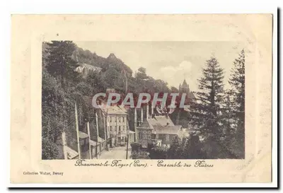 Beaumont-le-Roger (Eure) — Conjunto das Ruínas — Coleção Walter, Bernay