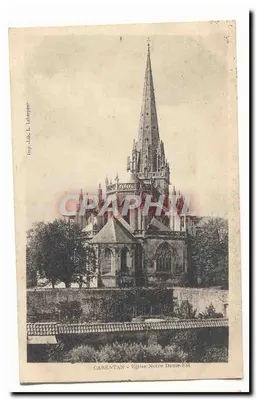 Carentan - Igreja Nossa Senhora-Éat — Imp. Ed. L. Lahaynour