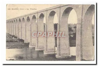 Le Blanc (Indre) — O Viaduto — Librairie L. Piot, place du Borouquet