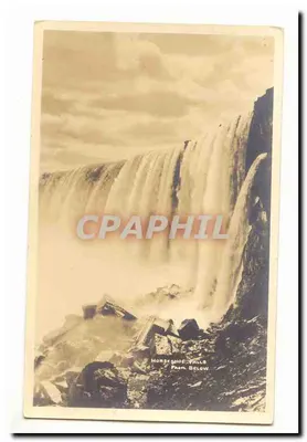 Cascata em Forma de Ferradura — vista de baixo — editor não visível