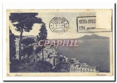 Nápoles — Panorama — editor desconhecido