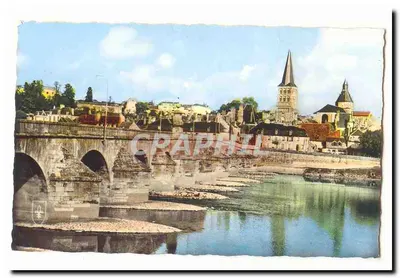 Ponte Velho e Igreja de Cahors — visão panorâmica