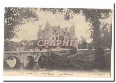 Castelo de Tourlaville — Fachada Meridional — Collections ND Phot