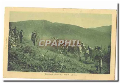 Montée de pièces de 95 sur le Taguenza — Éditeur Émile Ponsard, n° 14