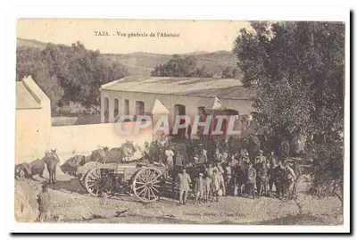 Taza - Visão geral do Abatedouro — Peinechou, foto. em Taza Alto