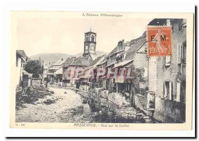 Massevaux - Vista sobre a Doller — L'Alsace Pittoresque, editor VI - 109