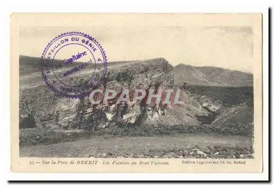 Na Pista de BEKRIT — As Falésias do Bouï Tichoum — Edição Legraverant Ph. Meknè