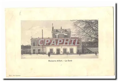 Maison-Alfort - A Estação — Ed. Vve Boiseau