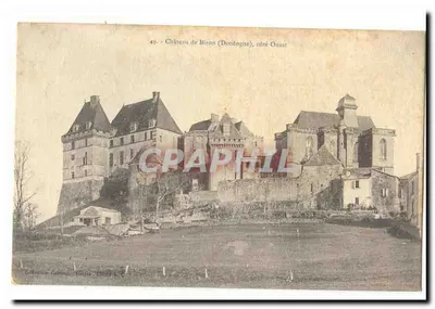 Castelo de Biron (Dordogne), lado Oeste — Coleção Garenne, n°49