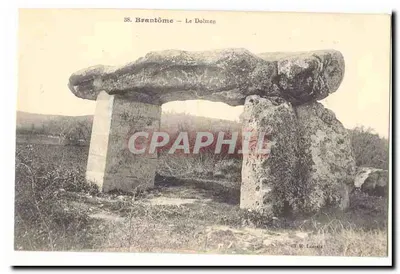 Brantôme — O Dolmen — Editor R. Lacaux, n°38