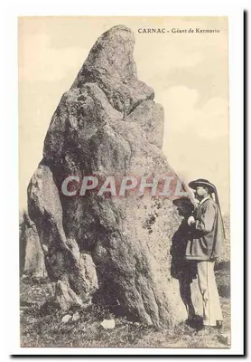 Carnac - Géant de Kermario — éditeur Carnac, n° de série non visible