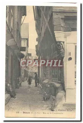 Dinan (C.-du-N.) - Rue de la Cordonnerie — Éd. J. Passemard, Dinan, n° 330
