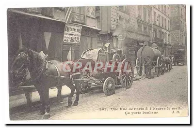 Eine Straße in Paris um 4 Uhr morgens — J. H. — Nr. 903