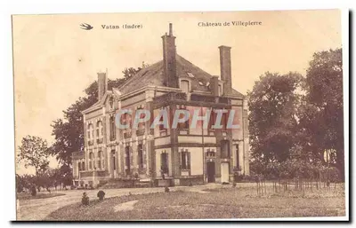 Vatan (Indre) — Castelo de Villepierre — editor não identificado