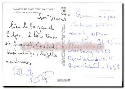 Les grands débuts — ski — Éditions EDY — Verso