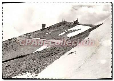 O Mont-Ventoux (Alt. 1914 m.) — visto da Estrada Norte — Edições S.L. 157, Lyon