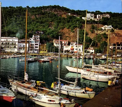 Estartit — Porto — Costa Brava, fotografia da coleção CPAdedeCollection