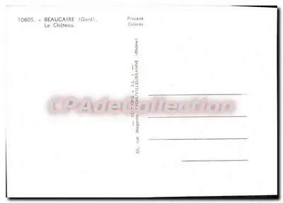 Beaumarchais (Gard) — Zamek — Wydawnictwo Magenio, Lyon/Villeurbanne — Rewers